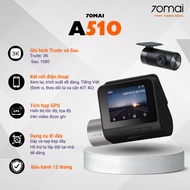 70mai A510 dash cam [Free Wiring Equipment] - International version, Vietnamese support, 12 month wa