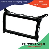 2015 Toyota Alphard Velfire Head Unit Panel Frame up