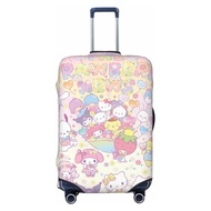 HELLO KITTY Kuromi Cinnamoroll MY MELODY Luggage Cover SANRIOWaterproof Dustproof Elastic Thickened Wear-Resistant Protective Trave Suitcase Cover
