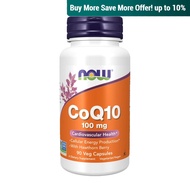 NOW Foods, CoQ10, 100mg, 90 Vcaps.