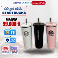 Starbuck 500 &amp; 750ml Stainless Steel Thermos Cup High Quality Stainless Steel,, Drinking Water With Super Convenient Straw, Beautiful Drinking Bottle