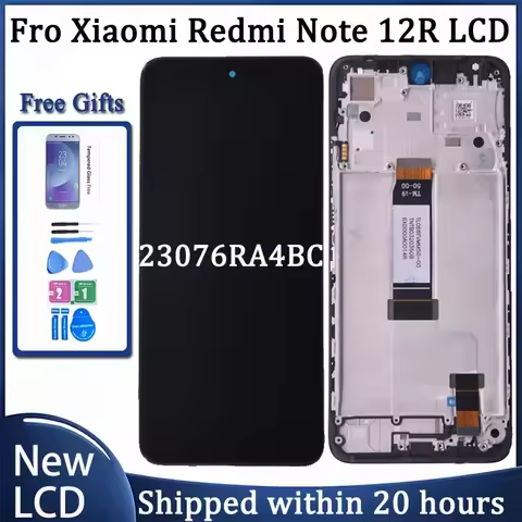 6.79'' For Xiaomi Redmi Note 12R LCD 23076RA4BC Display Touch Screen Panel Digitizer For Xiaomi Redm