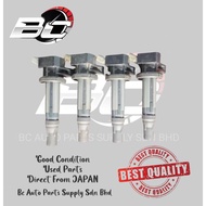 TOYOTA WISH ZNE10 ALTIS 1.8 1ZZ DIAMOND PLUG COIL USED JAPAN SET