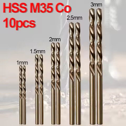BB Cobalt Drill Bit M35 EX HSSCO HSSE Metal Aluminum Copper Stainless Steel Wood Hole Tool Titanium 
