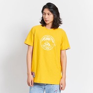 江戶勝 日系 大漁系列 富士山LOGO 短袖T恤-男款 (黃色) #上衣