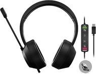 Adesso Xtream P7 Wired Stereo Headset with Copilot AI Shortcut 40mm Stereo Drivers Voice Dictation M