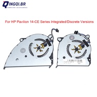 New Laptop CPU Cooling Fan 7J1750 For HP Pavilion 14-CE Series Integrated/Discrete Versions 4-Wire