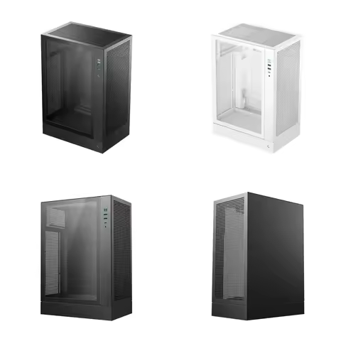 New Stock Deepcool CH170Plus BLACK&WHITE Gaming case Support Mini-ATX Motherboard Gaming PC Case PC 