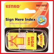 Sign Here Index Kenko SHI-150FD Paper Marker/ ++