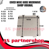 Sharp microwave-safe mica plate wave guide cover Original