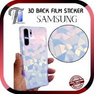 Samsung S20 FE 5G / S21+ 5G / S21 Ultra 5G / S20 FE / S20 Ultra / S20+ 3D Diamond Back Film Protecto