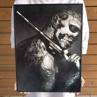 {Old Fandian} Zombie Boy Ronin 47 pvc Photo Frame Decorative Painting Poster kt Board Picture Wall D