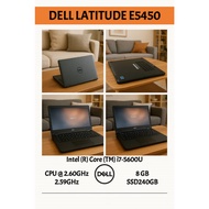 DELL Latitude E5450 - Intel (R) Core (TM) i7-5600U CPU @ 2.60GHz 2.59GHz - 8 GB - SSD240GB