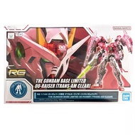 BANDAI PB RG 1/144 Mobile Suit Gundam 00 GN-0000+GNR-010 00 Raiser TRANS-AM CLEAR 00R THE GUNDAM BAS