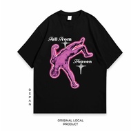 Oxy Oversize T-Shirt Blue Electric Genesis - Fallen Angel