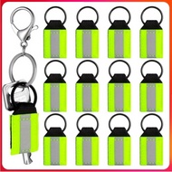 Reflective Safety Buckle Keychain Pendant Reflective Buckle Outdoor Night Running Cycling Safety Key