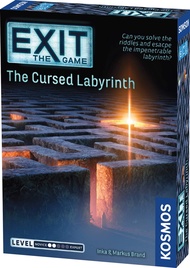 EXIT: The Cursed Labyrinth | Exit: The Game - A Kosmos Game | Family-Friendly, Card-Based at-Home Es