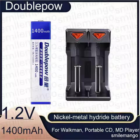 Gumball Gum Stick Battery 1.2v Ni-MH Rechargeable Batteries 1400mAh Ni Mh 7/5 F6 for Walkman Portabl