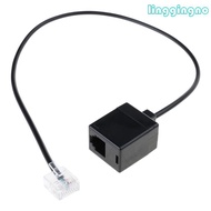 RR RJ45 To RJ11 Adapter Cord Ethernet RJ45 Male To Telephone RJ11 Female Converter For Telecommunica
