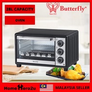 Butterfly Electric Oven 28L [ BEO-5229  BEO5229 ] with Rotisserie &amp; Convection function Electric Oven 28L - Homehero2u