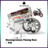 ORIGINAL YAMAHA Y16 Y16ZR CAM GEAR TIMING GEAR 38T DECOMPRESSER ASSY  B3M-E2280-00