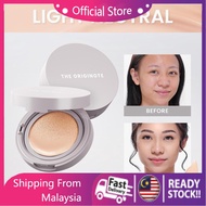 The Originote High Cover Serum Cushion -  Makeup Base with a light texture on the face cushion
