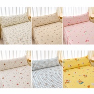 (16 Color) Printed Long Pillowcase Soft 40s Pure Cotton Cute Floral Body Pillow Cover Bedding Decor 