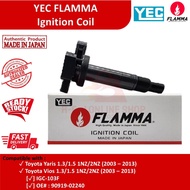 YEC FLAMMA Ignition Coil IGC-103F Toyota Yaris, Toyota Vios (2003 - 2013) 1.3/1.5 1NZFE/2NZFE