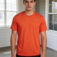 เสื้อยืดคอกลมแขนสั้นผู้ชาย สวมใส่สบาย รุ่น M NK TM LEGEND SS CREW ZTS สำหรับกิจกรรมกลางแจ้ง HF0507-8