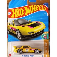 Hotwheels Mazda RX-7 Drift Yellow