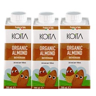Koita Organic Almond Beverage 200ML X3