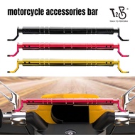 T2P Motorcycle Mirror Extension Crossbar Bar | Adjustable Aluminum Alloy Accessory Bracket