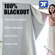 100% blackout curtain Thermal insulated langsir blackout Anti-UV UV 50+ langsir blackout blackout cu