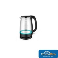 Midea Glass Body Electric Jug Kettle Cerek Jag Kaca Elektrik MK-17G02 1.7L 2200W W16xD22xH24.4CM