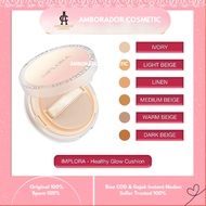 IMPLORA - HEALTHY GLOW CUSHION (13 g) - Medium to Full Coverage Cushion for HEALTHY & Glowing Facial