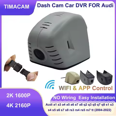 4K 2160P Car-DVR for Audi a3 a4 a5 a6 a7 a8 q2 q3 q5 q7 q8 s3 s4 s5 s6 s7 s8 rs tt b4 b5 b6 b7 b8 b9