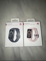 Huawei 手環 6 智能手錶 (黑/粉色)