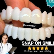 HJ6 BEST QUALITY snap on smile 1 ORIGINAL Authentic snapon smile dentures 1 set