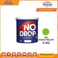 NO DROP CAT PELAPIS ANTI BOCOR 4 KG WARNA HIJAU MELON 021