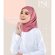Tudung Fareha Bawal Anti Kedut Plain Special Edition