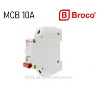 Mcb Broco 10A Sni Sikring 10 Ampere 2200 Watt Listrik