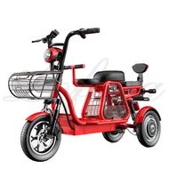 12 Inch Electric Adult Tricycle 3 Wheels Electro-tricycle 500W 48V 30AH, Range 110-120KM, Electric S