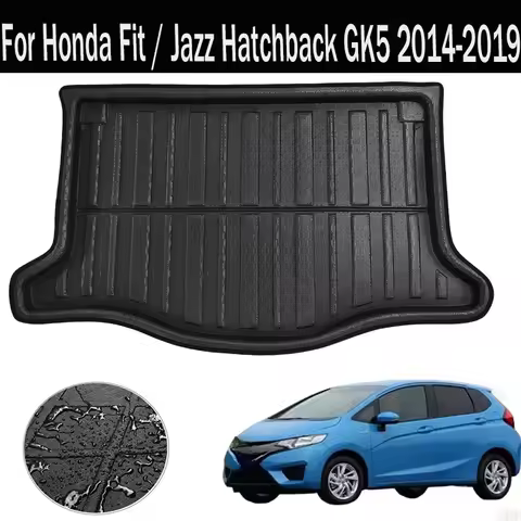 For Honda Fit / Jazz Hatchback GK5 2014-2019 Car Trunk Mat Interior Dedicated Retrofit Parts