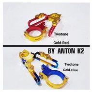 BRAKE CABLE HOSE CLAMP - FRONT BRAKE HOSE CABLE CLAMP - CNC FRONT BRAKE CABLE CLAMP