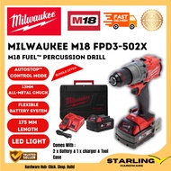 MILWAUKEE M18 FPD3-502X M18 FUEL™ percussion drill