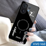 HP Glitter Glass Softcase for VIVO V60 New 2025 - Casing VIVO V60 - K03hp