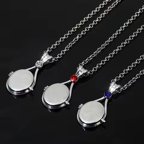 Fashion H2O Mermaid Openable and Closable Pendant Necklace Creative H2O Shell Women Jewelry Gift Cos