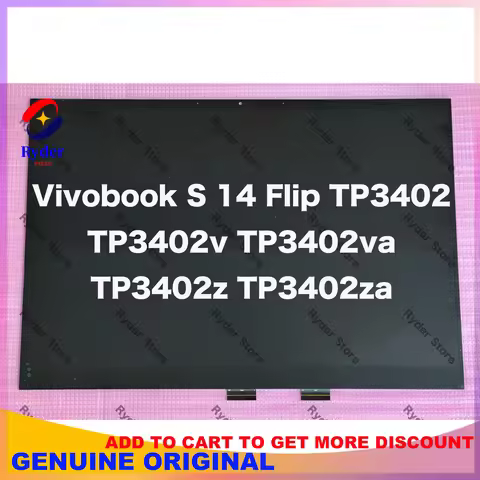 14-Inches For ASUS Vivobook S 14 Flip TP3402 TP3402v TP3402va TP3402z TP3402za LCD Touch Screen Digi