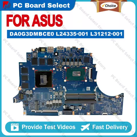DA0G3DMBCE0 L24335-001 L31212-001 For HP Omen 15-DC Laptop Motherboard I5-8300H I7-8750H GTX1060/V6G