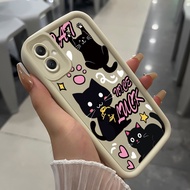 Case For Samsung Galaxy A05 M05 F05 A05s Three-Color Cat Phone Silicone Shockproof Phone Case